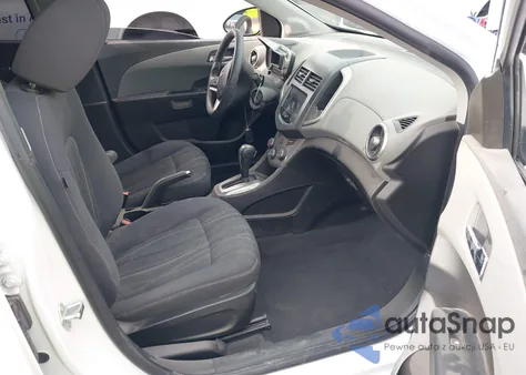 2016 Chevrolet Sonic Lt Auto из США, поврежденный, VIN 1G1JC5SH0G4121926